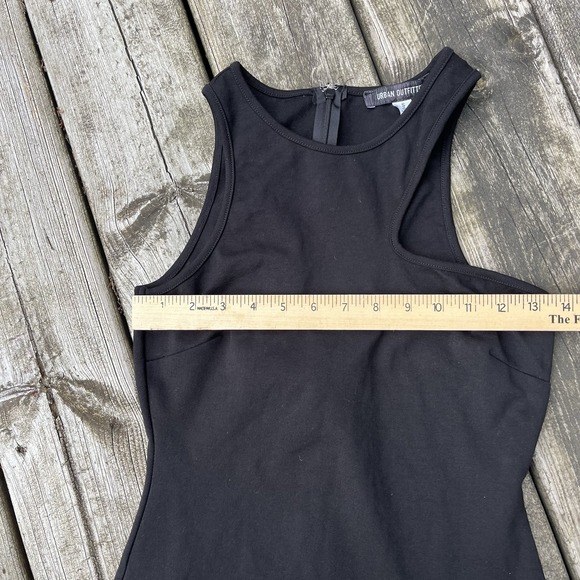 Urban Outfitters Asymmetrical Black Dress Small‎ - Picture 5 of 5